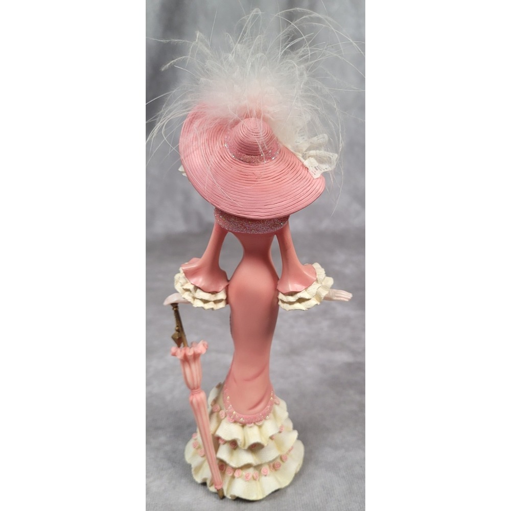 Thomas Kinkade "A Vision of Hope" Figurine Inspirations of Hope Lady Parasol 8" - Picture 4 of 7